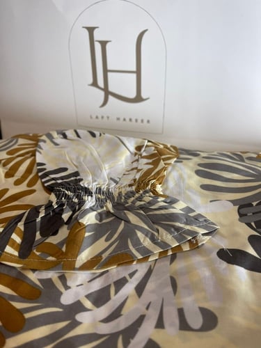 شرشف صلاة قماش كويتي بارد مشجر واسع وقطن ناعم نظام...