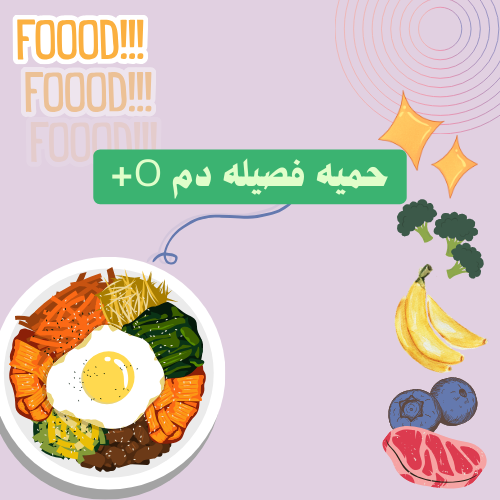 نظام غذائي لفصيله دم o+ محدثه