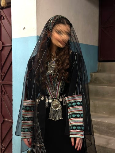 طرحة عروس عسير