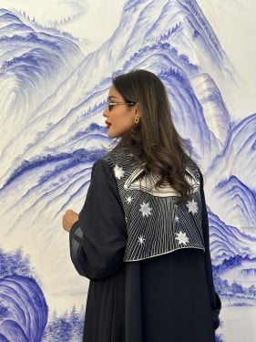 عباية عين الحساء - ازرق