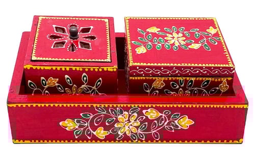 طقم صحن ومبخره وصندوق بخور موديل 87