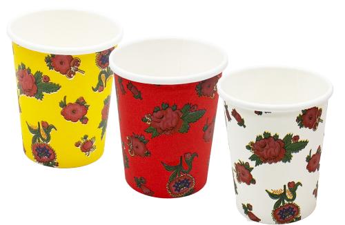 بيالات شاهي ورق 50 حبه شالكي 5 اونصه