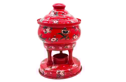 بادية بغطاء وسط شالكي مع قاعده تسخين بشمعه