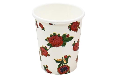 بيالات شاهي ورق 50 حبه شالكي 5 اونصه