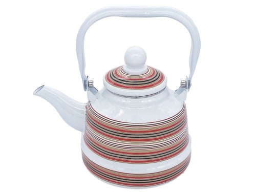 ابريق شاهي غضار النقشة الجنوبيه دائري