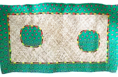 مدة (بساط) خوص ملبس شالكي