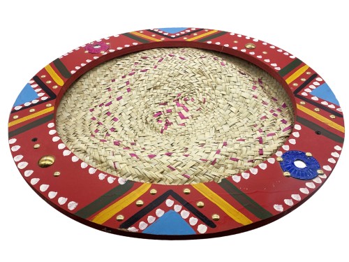 صينية تقديم تراثية دائرية كبيره