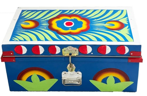 صندوق شنطة حديد تراثي