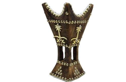 مبخرة حائل خشب الاثل الطبيعي سيفين ونخلة