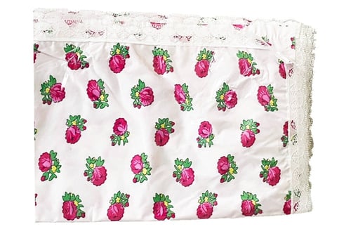 مفرش طاوله شالكي ملبس بلاستيك