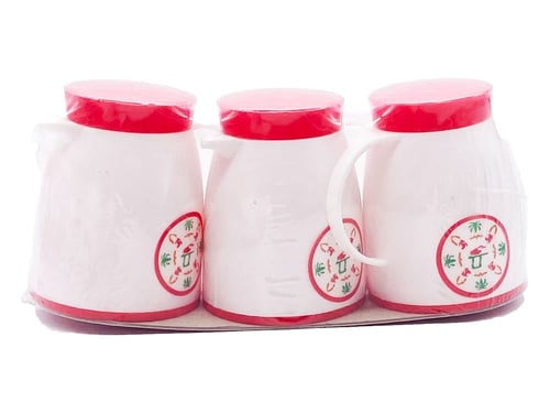 ترمس تراثي احمر صغير لتوزيع الحلويات