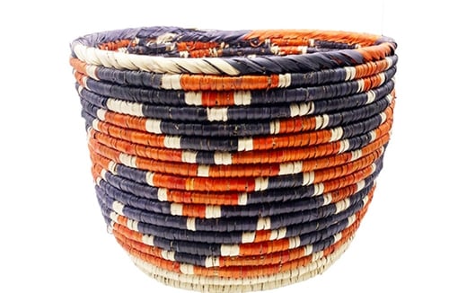 سلة خوص كبيره