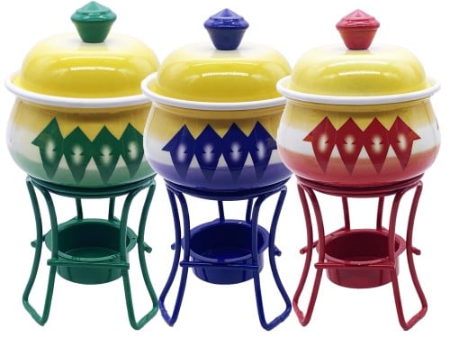 بادية بغطاء صغيره دايموند مع قاعده تسخين بشمعه