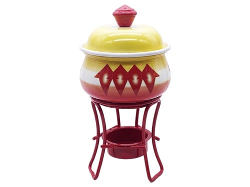 بادية بغطاء صغيره دايموند مع قاعده تسخين بشمعه