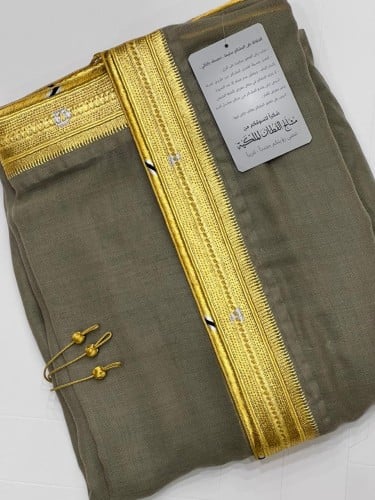 بشت حساوي يدوي كامل زري فرنسي