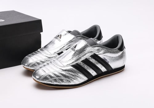 Adidas Taekwondo 'Silver Metallic Black
