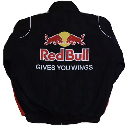 رد بول جاكيت أسود | Red bull racing vintage Black...