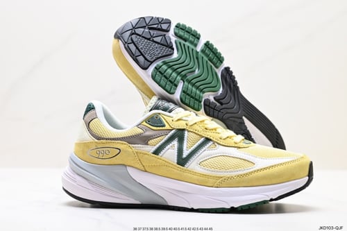 New Balance 990v6 Yellow/Green