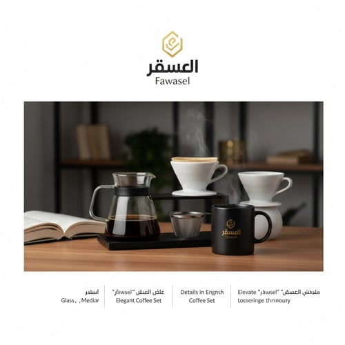 "Ta'anni" Coffee Brewing Set