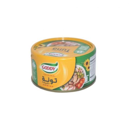 قودي الاصلية تونة خفيفة في زيت دوار الشمس 90 جرام