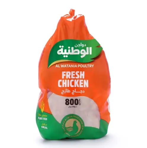 الوطنية دجاج طازج 800 جرام