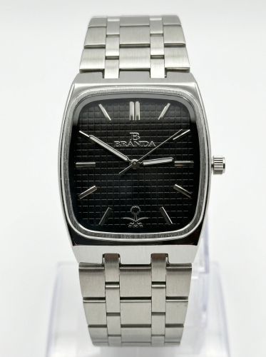 Black port - silver bracelet