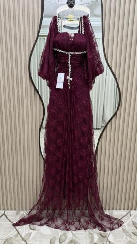 Royal evening dress