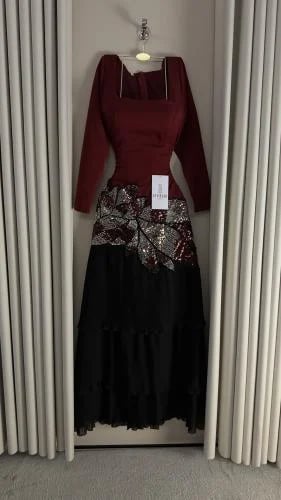 Ethiopia velvet dress