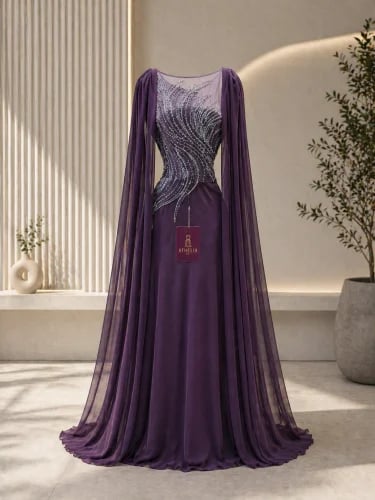 Lilas royal dress
