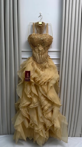 Royal evening dress