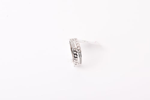 Women's silver ring 925 karat – design of chain wi...
