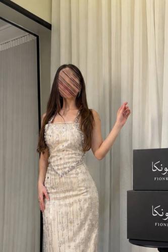 فستان نور نقشة ناعمة