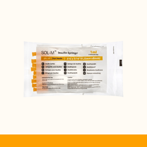 SOL-M 10 pieces of needles (1 ml 31G)