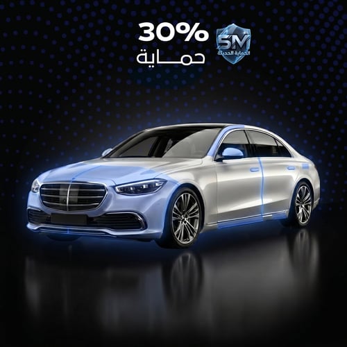 Half face protection for the car - 30% coverage