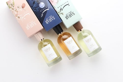 مجموعة العطور (سحر ، أنوثة، نعومة)