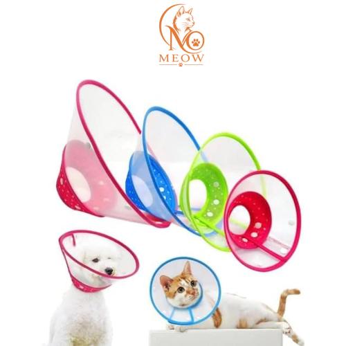 Large size colorful therapeutic collar for cats