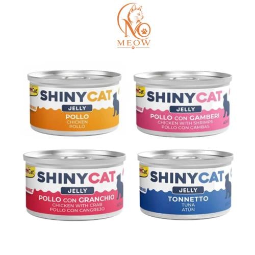 Jim Cat Shiny Cat moist food for adult cats, multiple flavors, 70 grams