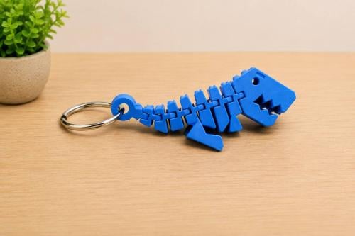 3D Printed T-Rex Key Chain