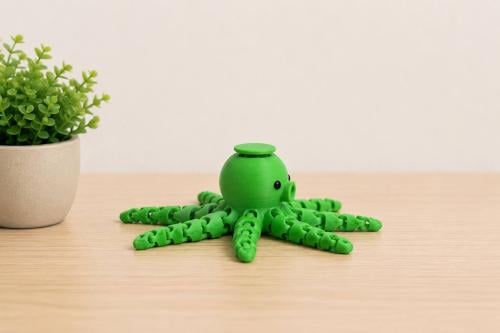 3D Printed Fidget Octopus Spinner