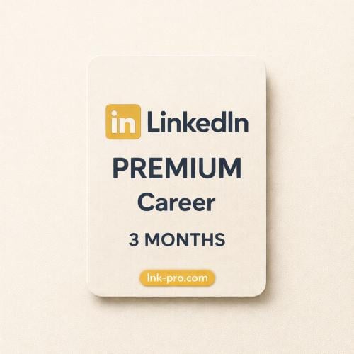 لينكدإن بريميوم | LinkedIn Premium Career 3 Months