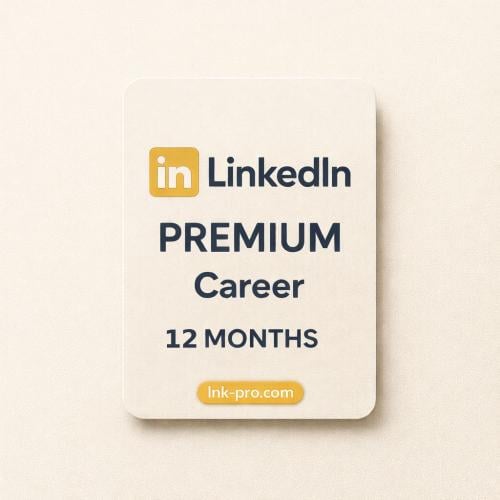 لينكدإن بريميوم | LinkedIn Premium Career 12 Month...