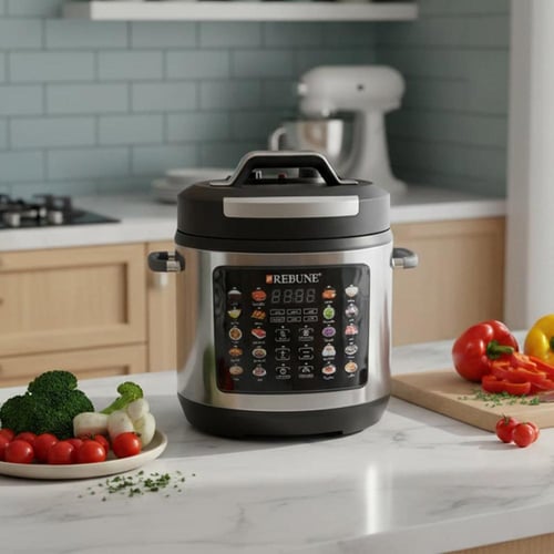 قدر الضغط الكهربائي 6 لتر - 1000W