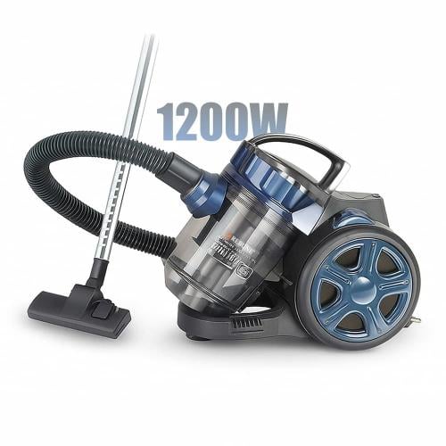 ريبون مكنسة كهربائية 1200 واط وفلتر إضافي للغبار