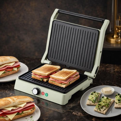 شواية ساندوتش كهربائية ريبون 2000 واط