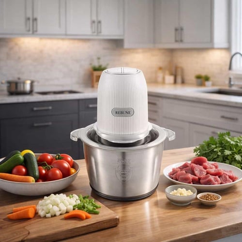 فرامة ستيل كهربائية ريبون سعة 2 لتر قوة 350 واط