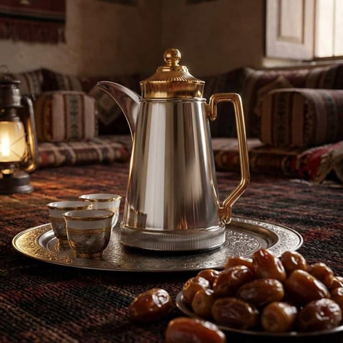 ترامس قهوه صغيره ريبون 0.6 لتر بضمان كفاءة العزل ا...