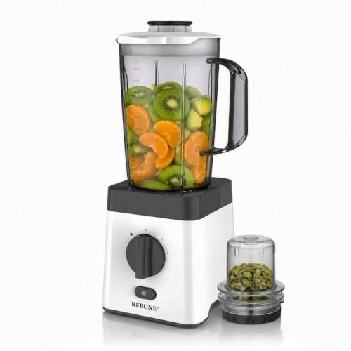 خلاط ريبون الكهربائي 2 لتر 650 واط مع مطحنة RE-2-157