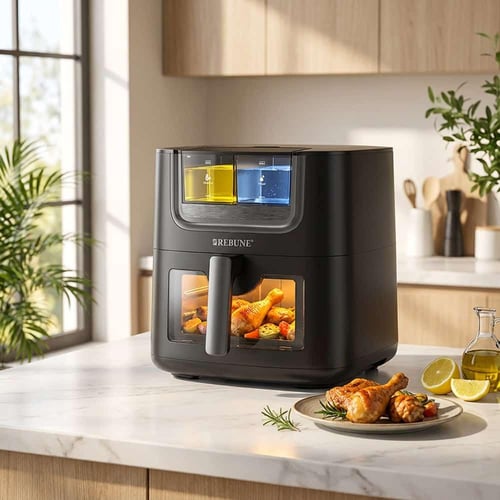 قلاية هوائية عائلية ريبون 7 لتر 1800 واط