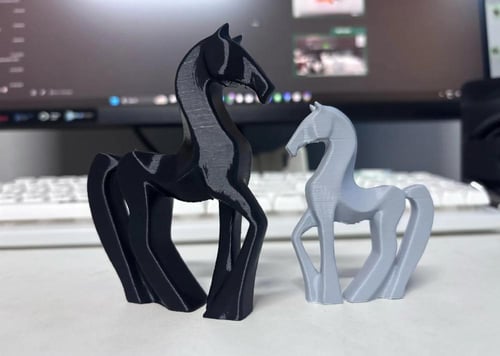 مجسم خيل فني