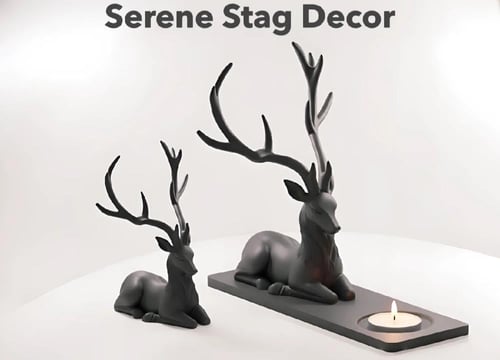 مجسّم غزال ديكوري